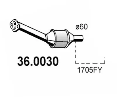Catalyseur Peugeot 206 Hatchback