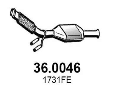 Catalyseur Peugeot 206 SW