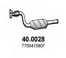 Catalyseur Renault KANGOO · Renault CLIO II · Renault KANGOO Express