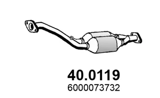 Catalyseur Renault CLIO II