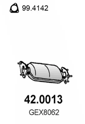 Catalyseur Mg MGF · Mg MG ZR · Rover 400 Tourer
