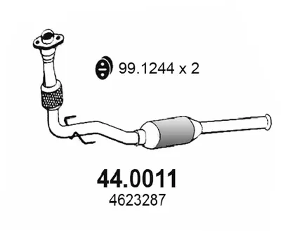 Catalyseur Saab 9-3