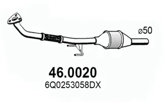 Catalyseur Seat IBIZA III · Seat CORDOBA · Skoda FABIA I