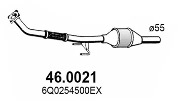 Catalyseur Seat IBIZA III · Seat CORDOBA · Skoda FABIA I