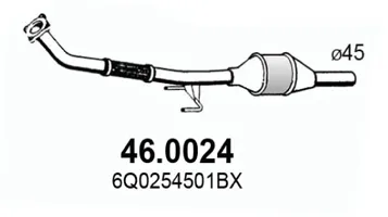 Catalyseur Seat IBIZA III · Seat CORDOBA · Skoda FABIA I