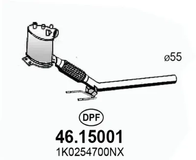 Filtre à particuliers ASSO 46.15001