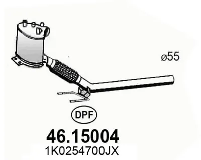 Filtre à particuliers ASSO 46.15004