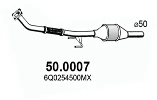 Catalyseur Seat IBIZA III · Seat CORDOBA · Skoda FABIA I