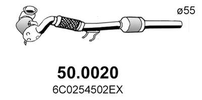 Catalyseur Audi A1 · Audi A1 Sportback · Seat INCA