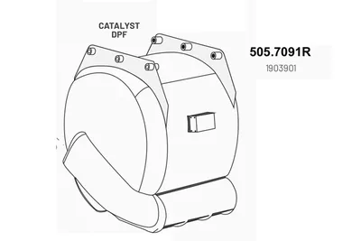 Catalyseur ASSO 505.7091R
