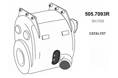 Catalyseur ASSO 505.7093R