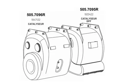 Catalyseur ASSO 505.7095R