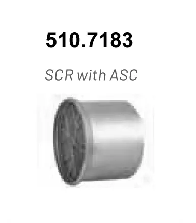 Catalyseur ASSO 510.7183