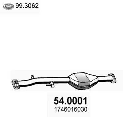 Catalyseur Toyota CARINA E VI Saloon · Toyota CARINA E VI · Toyota CARINA E VI Sportswagon
