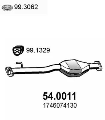 Catalyseur Toyota RAV 4 I · Toyota RAV 4 I Cabrio