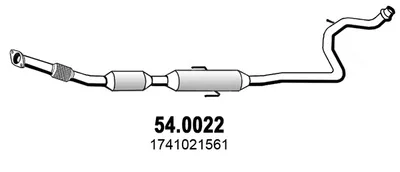 Catalyseur ASSO 54 0022