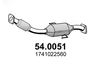 Catalyseur ASSO 54.0051