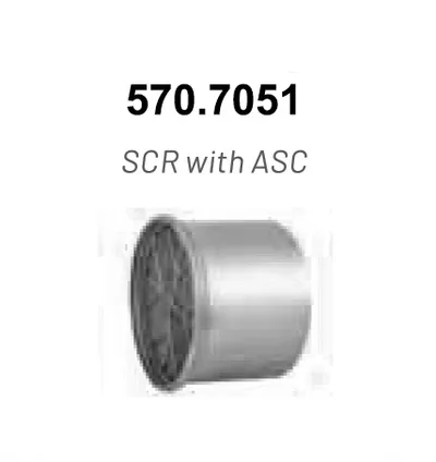 Catalyseur ASSO 570.7051