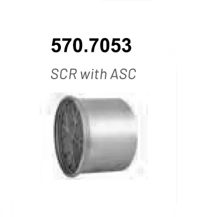 Catalyseur ASSO 570.7053