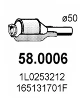 Catalyseur Seat CORDOBA · Seat TOLEDO I · Seat IBIZA II
