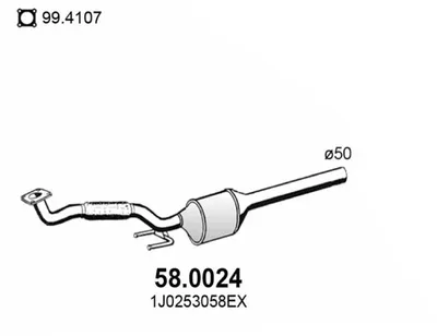 Catalyseur Seat LEON · Skoda OCTAVIA I · Skoda OCTAVIA I Combi