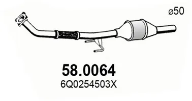 Catalyseur Seat IBIZA III · Seat CORDOBA · Seat IBIZA IV