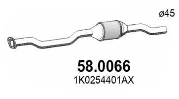 Catalyseur Vw GOLF V · Vw GOLF PLUS V