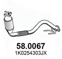 Catalyseur Audi A3 · Vw TOURAN · Vw GOLF V