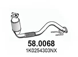 Catalyseur ASSO 58.0068