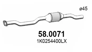 Catalyseur Vw GOLF V · Vw GOLF PLUS V