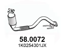Catalyseur Audi A3 · Audi A3 Sportback · Skoda OCTAVIA I