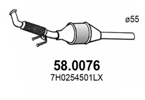 Catalyseur Vw MULTIVAN T5 · Vw TRANSPORTER T5 Platform/Chassis (7JD, 7JE, 7JL, 7JY, 7JZ, 7F · Vw TRANSPORTER T5 Van