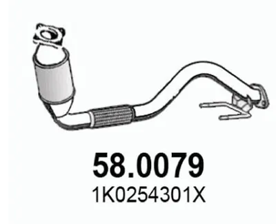 Catalyseur Audi A3 · Audi A3 Sportback · Skoda OCTAVIA I