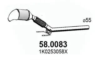 Catalyseur Vw TOURAN · Vw JETTA III