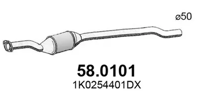 Catalyseur Audi A3 · Audi A3 Sportback · Skoda OCTAVIA II