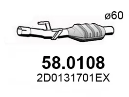 Catalyseur Vw LT 28-35 II Bus · Vw LT 28-46 II Van · Vw LT 28-46 II Platform/Chassis