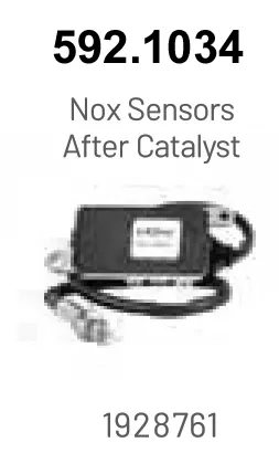 Capteur NOx, Catalyseur NOx ASSO 592.1034
