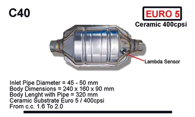 Catalyseur ASSO C40