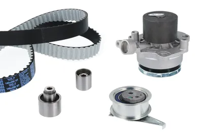 Pompe à eau + kit de courroie crantée Vw JETTA IV · Seat ALHAMBRA · Audi Q5