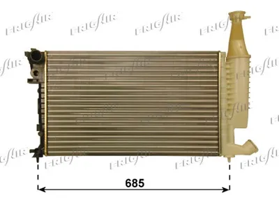 Radiateur, refroidissement du moteur Citroën BERLINGO / BERLINGO FIRST Box Body/MPV · Citroën BERLINGO / BERLINGO FIRST MPV · Peugeot PARTNER Box Body/MPV