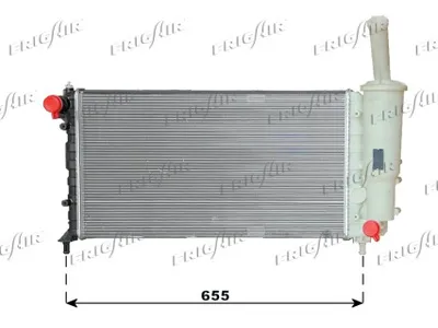 Radiateur, refroidissement du moteur Fiat PUNTO · Fiat PUNTO Hatchback Van · Aixam A.751