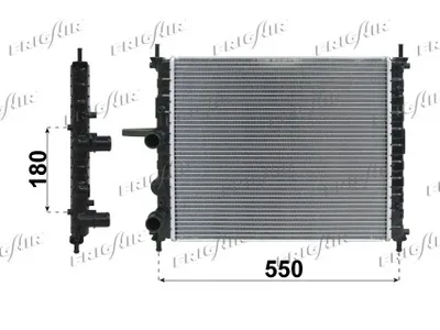 Radiateur, refroidissement du moteur Fiat BRAVA · Fiat BRAVO I · Fiat MAREA
