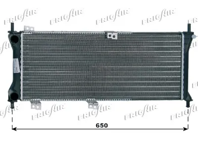 Radiateur, refroidissement du moteur Fiat PANDA