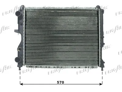Radiateur, refroidissement du moteur Lancia DEDRA · Alfa Romeo 155 · Fiat TEMPRA