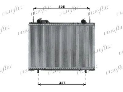 Radiateur, refroidissement du moteur Fiat BRAVA · Fiat BRAVO I · Fiat MAREA