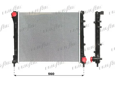 Radiateur, refroidissement du moteur Fiat 500 · Fiat 500 C · Fiat PANDA