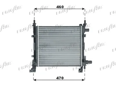 Radiateur, refroidissement du moteur Ford KA