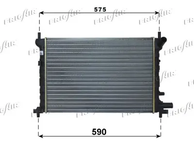 Radiateur, refroidissement du moteur Ford FIESTA IV · Mazda 121 III