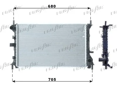 Radiateur, refroidissement du moteur Ford FOCUS I · Ford FOCUS I Turnier · Ford FOCUS I Saloon