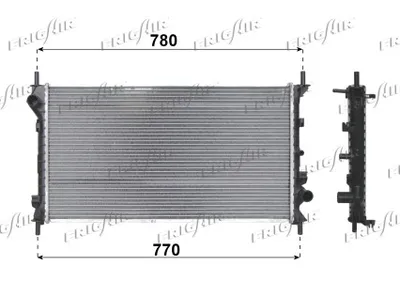 Radiateur, refroidissement du moteur Ford TOURNEO CONNECT · Ford TRANSIT CONNECT